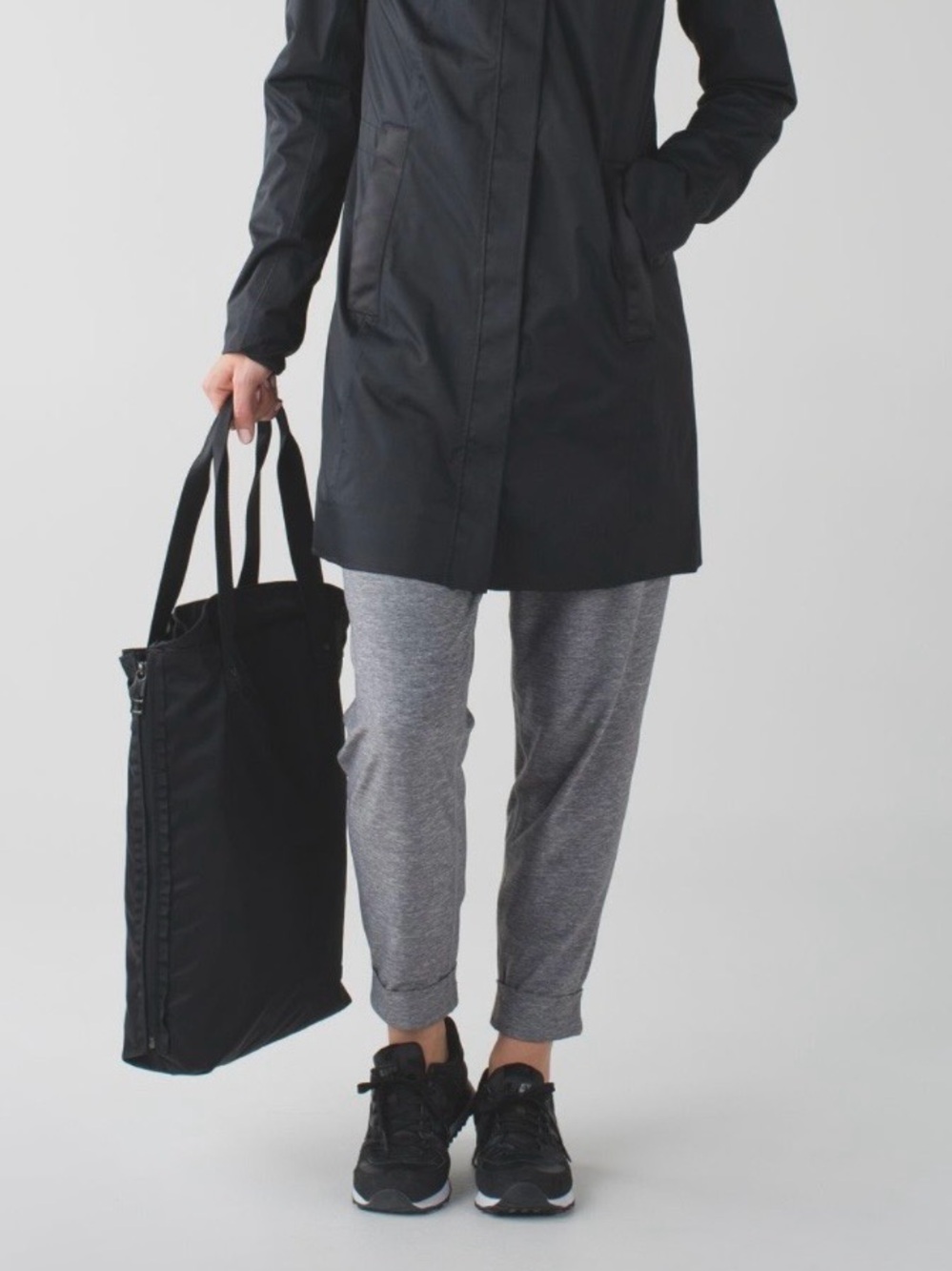 Lululemon Bring it Om Black Tote